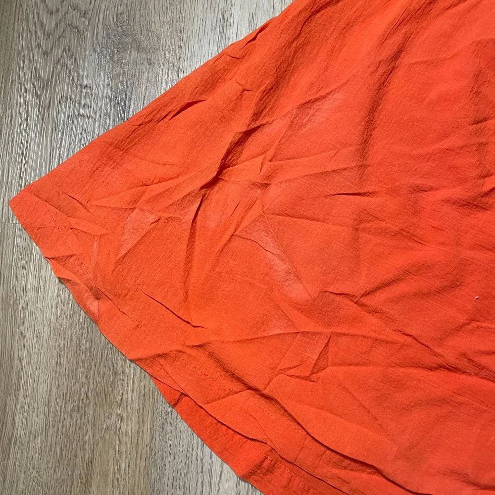 AISH Anara Tarun Dress O/S orange FLAWED missing belt - a couple marks